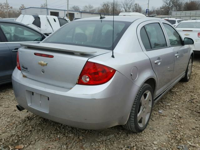 1G1AF5F58A7216506 - 2010 CHEVROLET COBALT 2LT SILVER photo 4