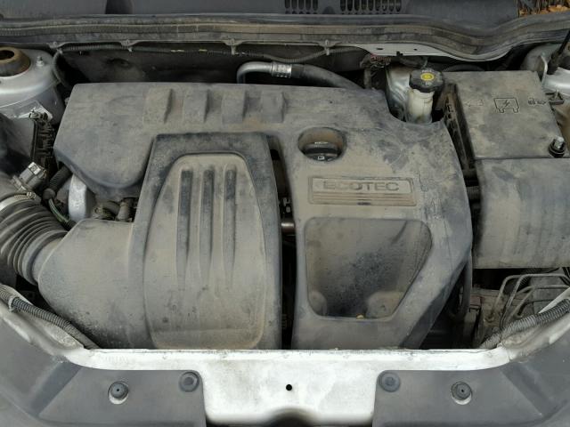 1G1AF5F58A7216506 - 2010 CHEVROLET COBALT 2LT SILVER photo 7