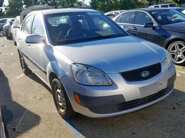 KNADE123266134804 - 2006 KIA RIO SILVER photo 1