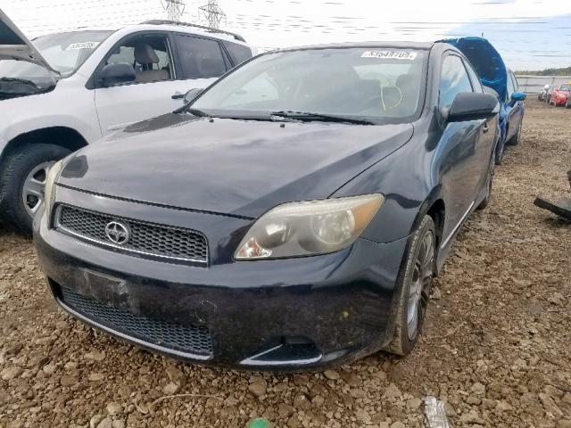 JTKDE177760135604 - 2006 TOYOTA SCION TC შავი ფოტო 2