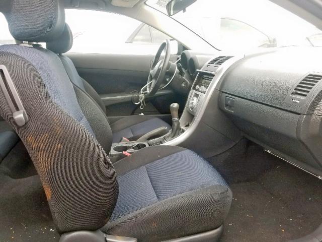 JTKDE177760135604 - 2006 TOYOTA SCION TC შავი ფოტო 5