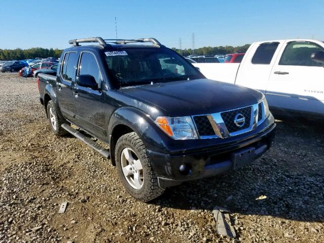 1N6AD07W37C447883 - 2007 NISSAN FRONTIER C BLACK photo 1