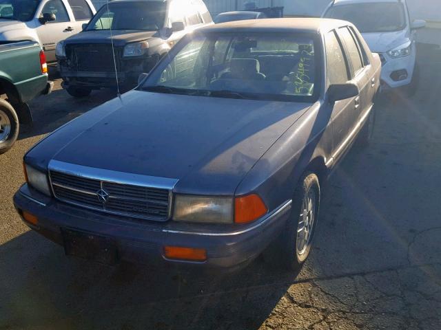 1B3BA56J9KF459273 - 1989 DODGE SPIRIT LE GRAY photo 2