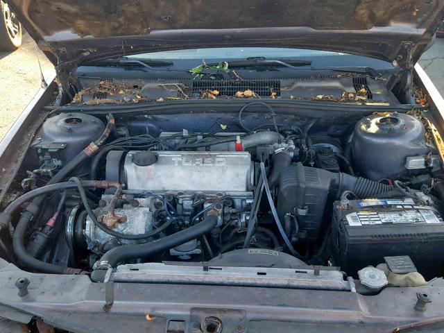 1B3BA56J9KF459273 - 1989 DODGE SPIRIT LE GRAY photo 7