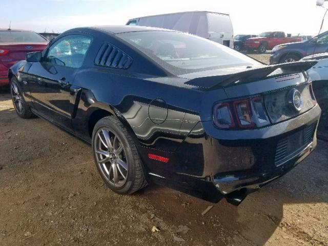 1ZVBP8CF2E5203627 - 2014 FORD MUSTANG GT BLACK photo 3