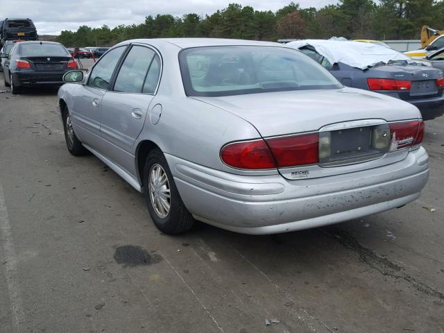 1G4HP52K034191261 - 2003 BUICK LESABRE CU SILVER photo 3