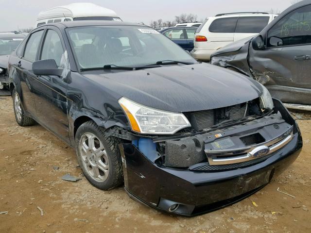 1FAHP36N69W263127 - 2009 FORD FOCUS SES BLACK photo 1