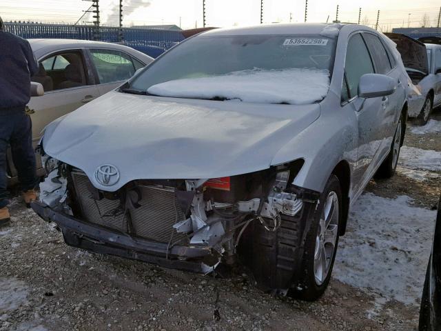 4T3ZK11A39U005734 - 2009 TOYOTA VENZA BASE SILVER photo 2