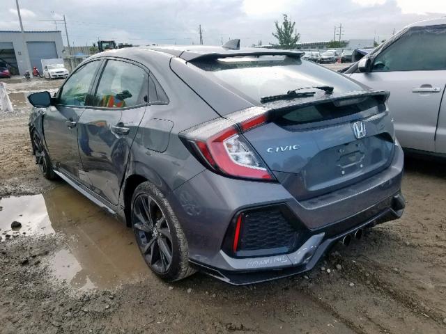 SHHFK7G47JU212871 - 2018 HONDA CIVIC SPOR GRAY photo 3