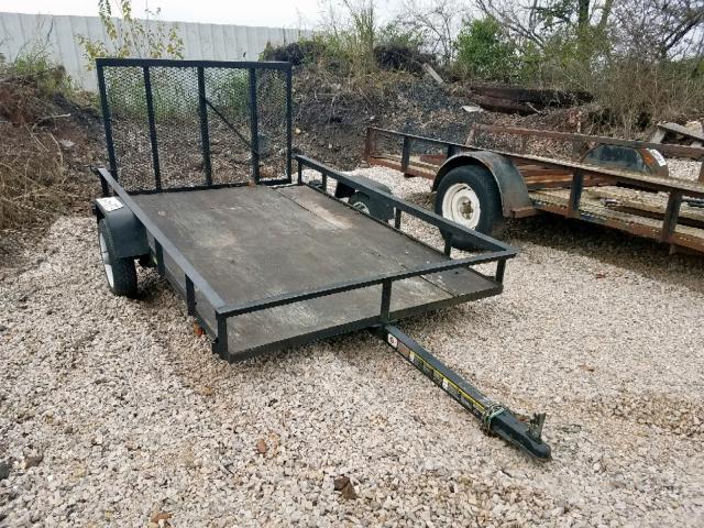 4YMUL0814DG054420 - 2013 UTILITY TRAILER BLACK photo 1