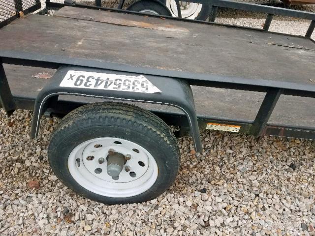 4YMUL0814DG054420 - 2013 UTILITY TRAILER BLACK photo 10