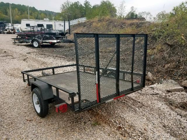 4YMUL0814DG054420 - 2013 UTILITY TRAILER BLACK photo 4