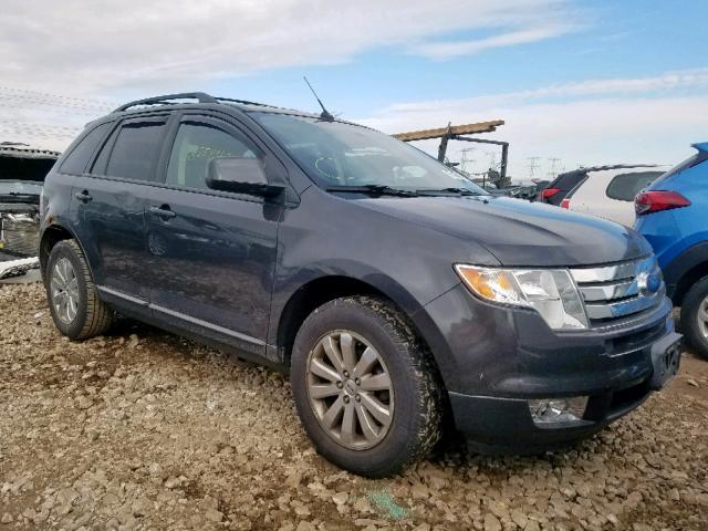 2FMDK38C67BB36312 - 2007 FORD EDGE SEL GRAY photo 1