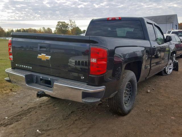 1GCVKRECXFZ187095 - 2015 CHEVROLET SILVERADO BLACK photo 4