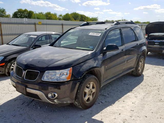 2CKDL63F466193788 - 2006 PONTIAC TORRENT BLACK photo 2