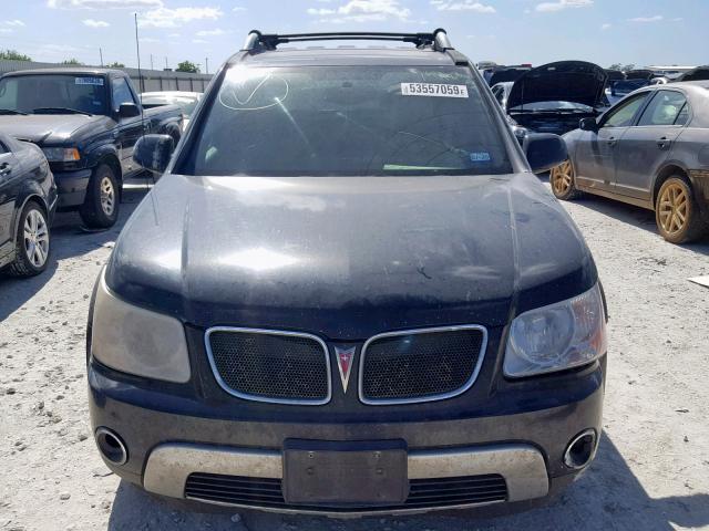 2CKDL63F466193788 - 2006 PONTIAC TORRENT BLACK photo 9