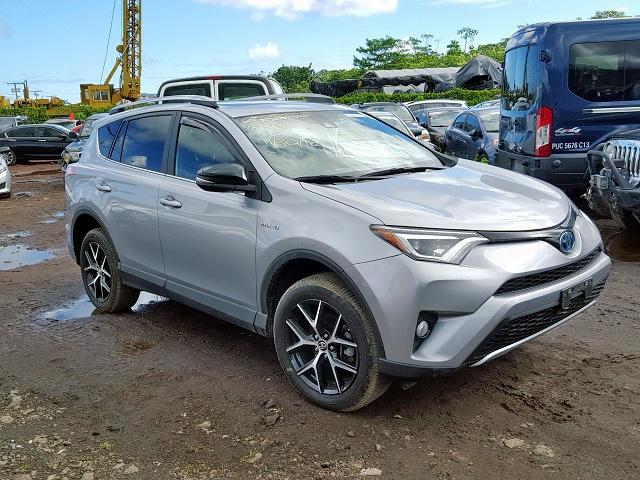 JTMJJREV0HD076459 - 2017 TOYOTA RAV4 HV SE SILVER photo 1