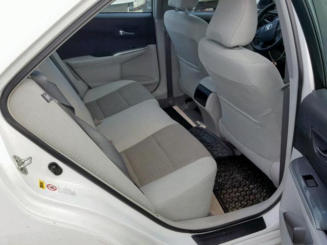 4T1BD1FK4DU083647 - 2013 TOYOTA CAMRY HYBR WHITE photo 6