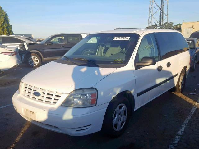 2FMZA516X6BA40691 - 2006 FORD FREESTAR S WHITE photo 2