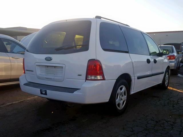 2FMZA516X6BA40691 - 2006 FORD FREESTAR S WHITE photo 4