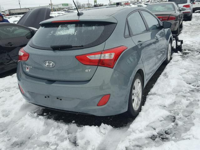 KMHD35LE8DU092451 - 2013 HYUNDAI ELANTRA GT GREEN photo 4