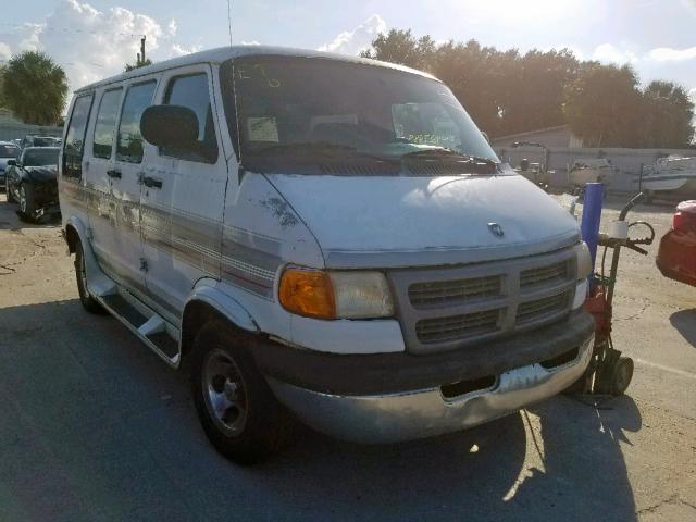 2B6HB11X2WK161914 - 1998 DODGE RAM VAN B1 WHITE photo 1