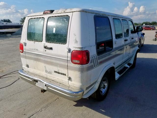 2B6HB11X2WK161914 - 1998 DODGE RAM VAN B1 WHITE photo 4