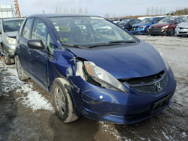 JHMGE88359S803254 - 2009 HONDA FIT DX-A BLUE photo 1