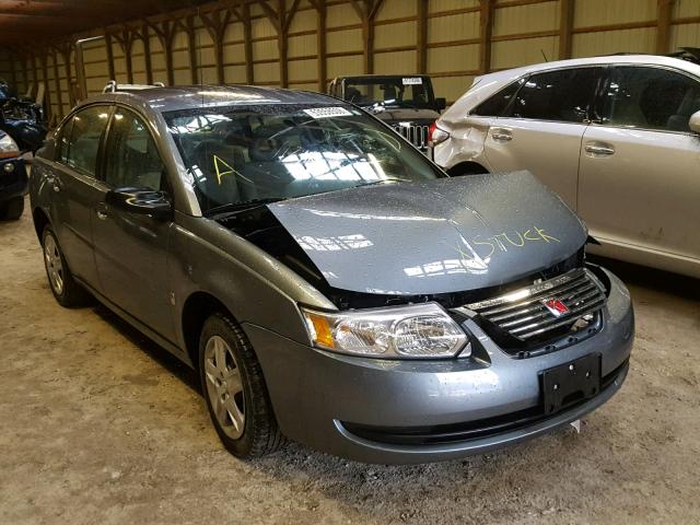 1G8AJ55F16Z198226 - 2006 SATURN ION LEVEL GRAY photo 1