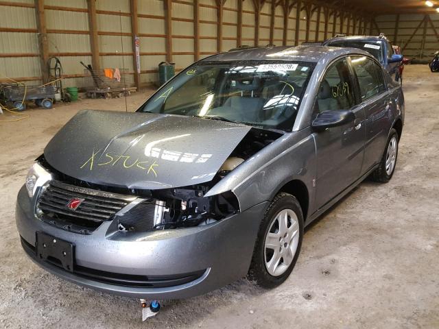 1G8AJ55F16Z198226 - 2006 SATURN ION LEVEL GRAY photo 2