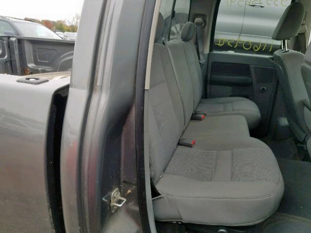 1D7HU18278S592585 - 2008 DODGE RAM 1500 S GRAY photo 6