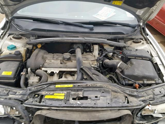 YV1RH592162516991 - 2006 VOLVO S60 2.5T SILVER photo 7