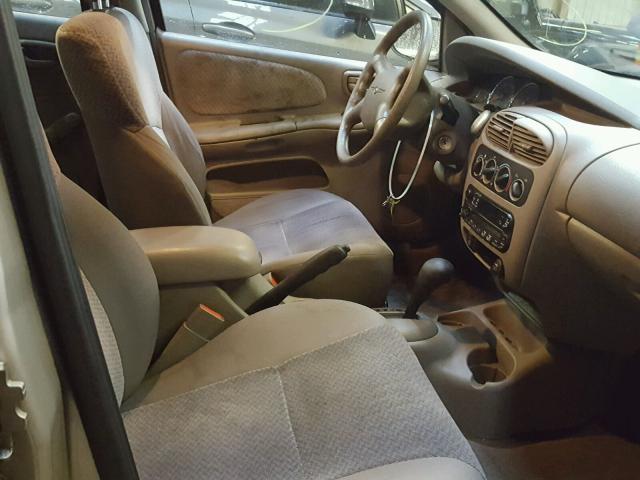 1C3ES46C52D644540 - 2002 CHRYSLER NEON LE BEIGE photo 5