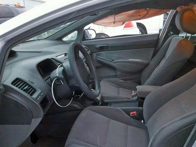 2HGFA16336H001633 - 2006 HONDA CIVIC DX V SILVER photo 5