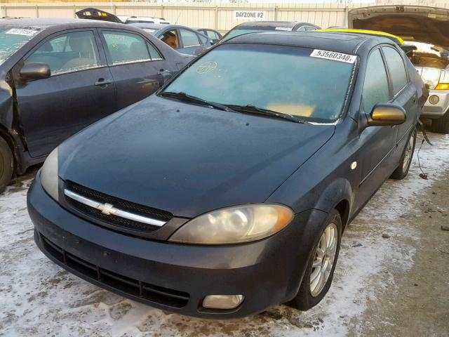 KL1JK65Z57K538160 - 2007 CHEVROLET OPTRA 5 LT GRAY photo 2