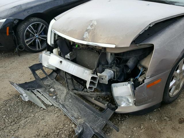 1G6DW677360121977 - 2006 CADILLAC STS GRAY photo 9