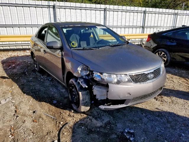 KNAFU4A2XC5613110 - 2012 KIA FORTE EX GRAY photo 1