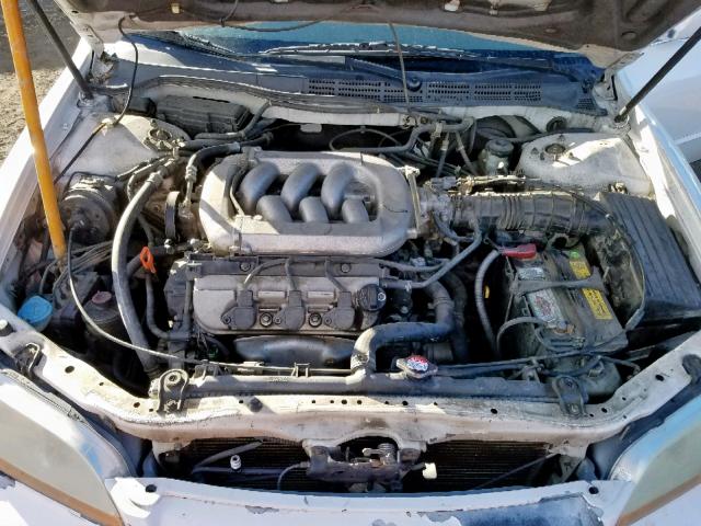 1HGCG16522A063276 - 2002 HONDA ACCORD EX WHITE photo 7