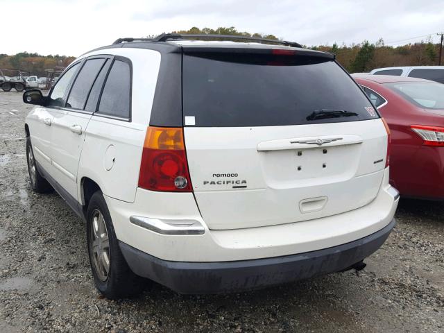 2C8GF68455R648758 - 2005 CHRYSLER PACIFICA T WHITE photo 3