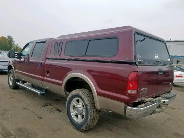 1FTWW31P16EB44982 - 2006 FORD F350 SRW S RED photo 3