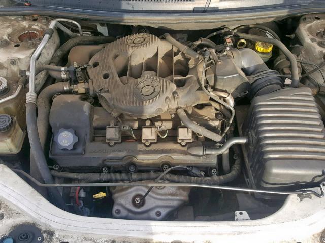 1C3EL65R75N503627 - 2005 CHRYSLER SEBRING LI WHITE photo 7