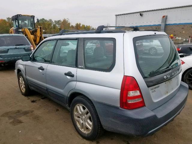 JF1SG63654H736789 - 2004 SUBARU FORESTER 2 SILVER photo 3