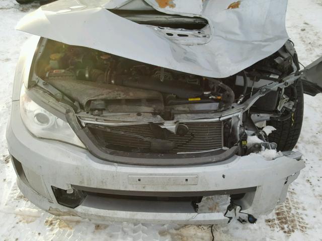 JF1GR7E6XCG215560 - 2012 SUBARU IMPREZA WR SILVER photo 7