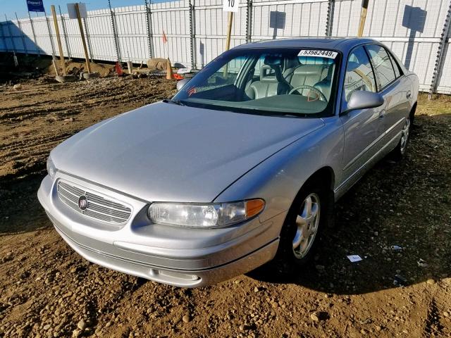 2G4WB52K031165518 - 2003 BUICK REGAL LS SILVER photo 2