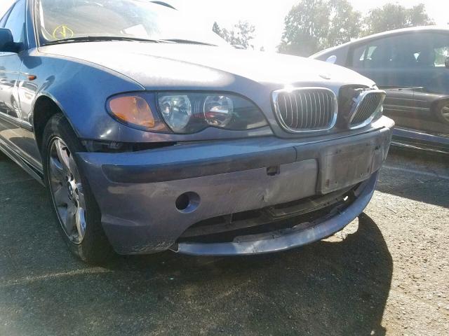 WBAAX13454PJ00903 - 2004 BMW 325 IT SUL BLUE photo 9