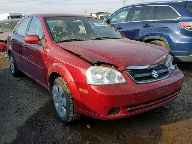 KL5JD56ZX6K362934 - 2006 SUZUKI FORENZA RED photo 1