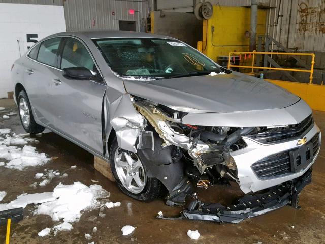 1G1ZB5STXGF301431 - 2016 CHEVROLET MALIBU LS Gümüş foto 1