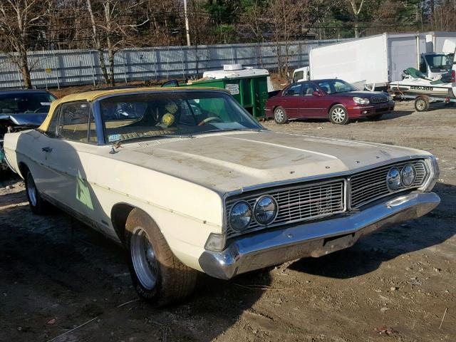 8U57Y107374 - 1968 FORD GALAXIE500 CREAM photo 1