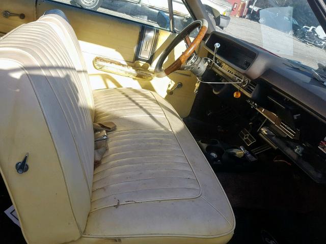 8U57Y107374 - 1968 FORD GALAXIE500 CREAM photo 5