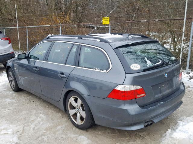 WBANN73567CN04095 - 2007 BMW 530 XIT GRAY photo 3